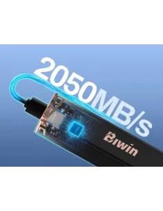 Biwin PD2000 2 TB USB Tipo C USB 3.2 Gen 2x2 Azul 2
