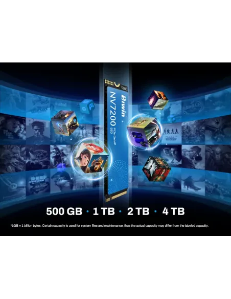 Biwin NV7200 4 TB M.2 PCI Express 4.0 NVMe