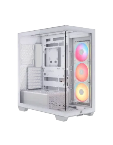 Corsair Midi Tower 3500X LXR LINK TG Blanco