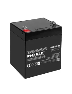 Bateria phasak phb 1205 compatible para sais 5ah 12v acido - plomo