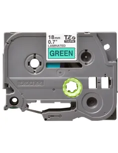 Cinta laminada brother tze741 18mm x 8m