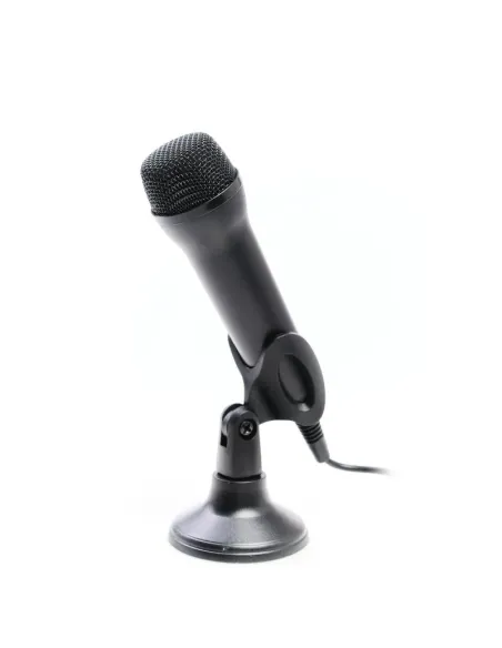 iggual Micrófono USB con soporte para PC y consola