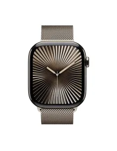 Smartwatch apple watch series 10 gps + cell 46mm natural titanium milanese loop m - l