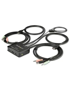 Conmutador kvm star tech 2 usb 2 hdmi switch 4k