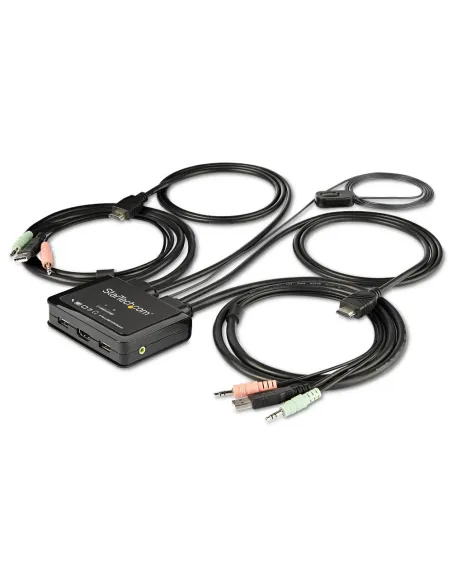 Conmutador kvm star tech 2 usb 2 hdmi switch 4k