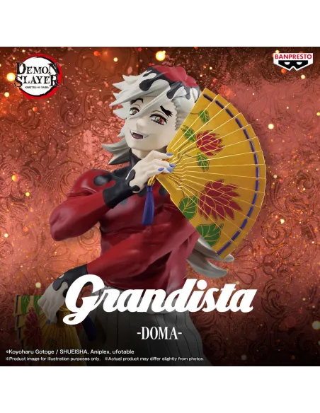Figura banpresto demon slayer kimetsu no yaiba grandista doma 25cm