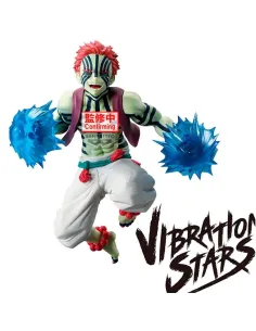 Figura banpresto demon slayer kimetsu no yaiba vibration stars plus akaza 16cm