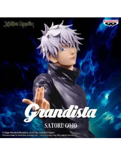 Figura banpresto jujutsu kaisen grandista satoru gojo 27cm