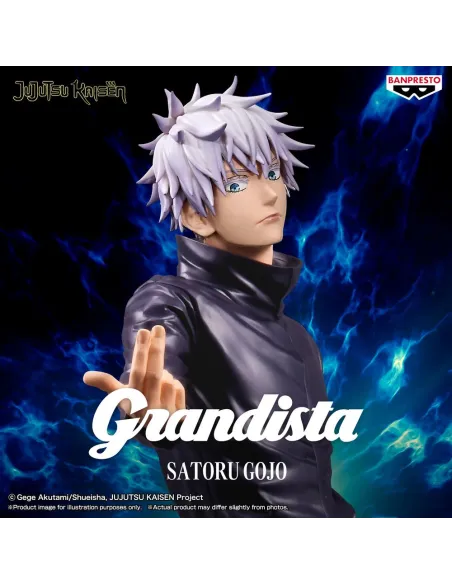 Figura banpresto jujutsu kaisen grandista satoru gojo 27cm