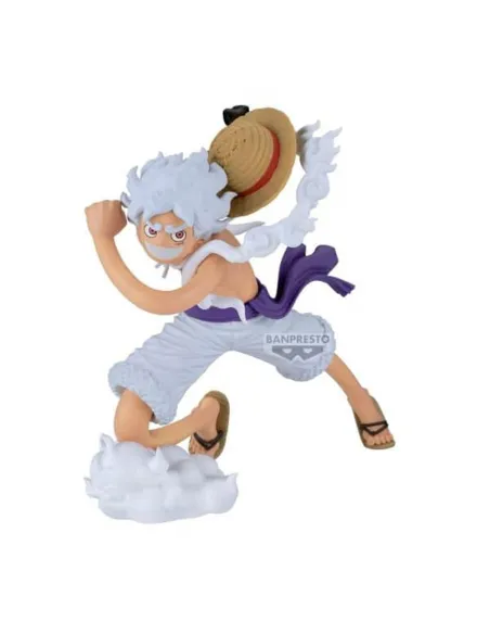 Figura banpresto one piece grandista nero monkey. d. luffy gear 5 ii 22cm