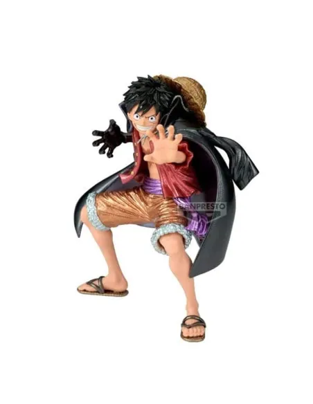 Figura banpresto one piece king of artist monkey d luffy land of wano ii special ver. 19cm