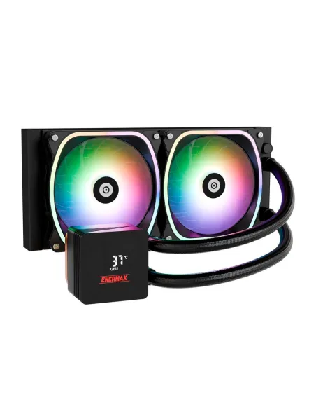 Kit refrigeracion liquida cpu enermax aquafusion ii 240mm gaming 2 x12cm