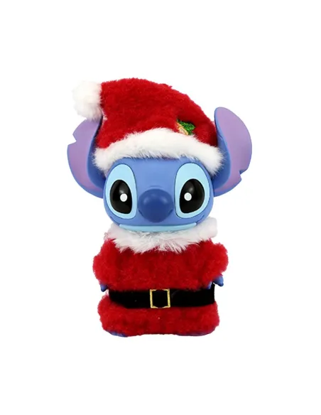 Figura enesco disney stitch papá noel