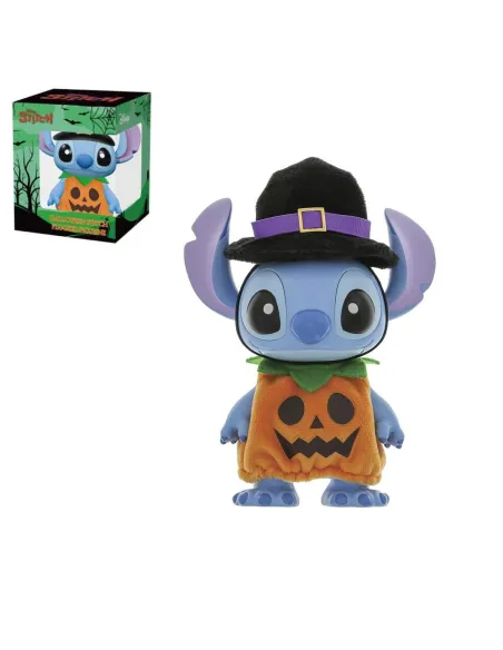 Figura enesco disney stitch halloween calabaza