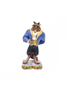 Figura enesco disney bestia en traje