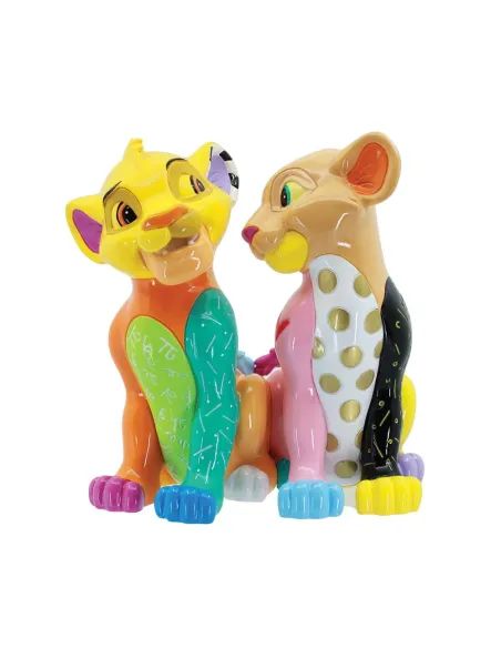 Figura enesco disney simba y nala by britto