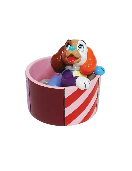 Figura mini enesco la dama y el vagabundo lady by britto