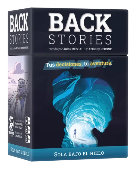 Juego de mesa back stories -  sola bajo el hielo