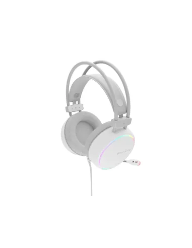 GENESIS Neon 613 Auriculares Alámbrico Diadema Juego USB tipo A Blanco