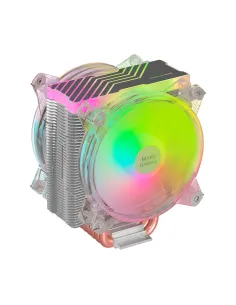 Mars Gaming Disipador CPU Triple ARGB, 6 Heatpipes HCT, TDP 220 W, 2 Ventiladores 12 cm, MCPU66