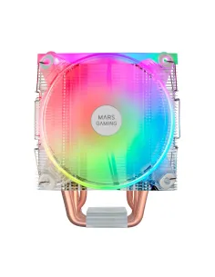 Mars Gaming Disipador CPU Triple ARGB, 6 Heatpipes HCT, TDP 220 W, 2 Ventiladores 12 cm, MCPU66 2