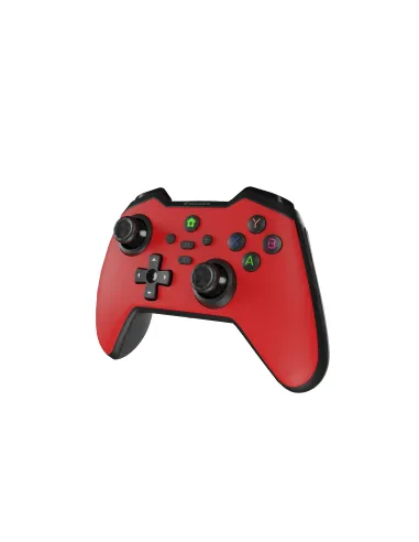 GENESIS Mangan 400 Rojo Bluetooth Gamepad Analógico Digital Android, MAC, Nintendo Switch, PC, iOS