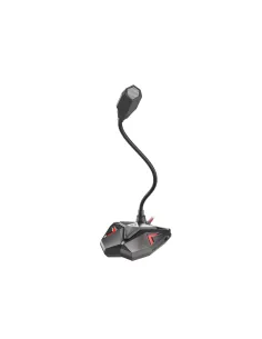 GENESIS Radium 100 Negro, Rojo Micrófono para PC