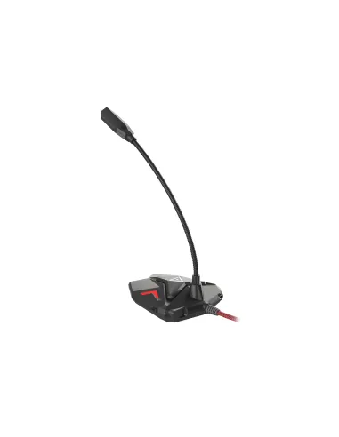 GENESIS Radium 100 Negro, Rojo Micrófono para PC