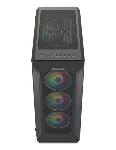 GENESIS Irid 505 ARGB Midi Tower Negro, Transparente 2