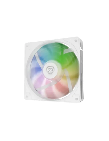 GENESIS Oxal 120 ARGB Carcasa del ordenador Ventilador 12 cm Blanco