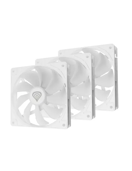 GENESIS Oxal 120 ARGB Carcasa del ordenador Ventilador 12 cm Blanco