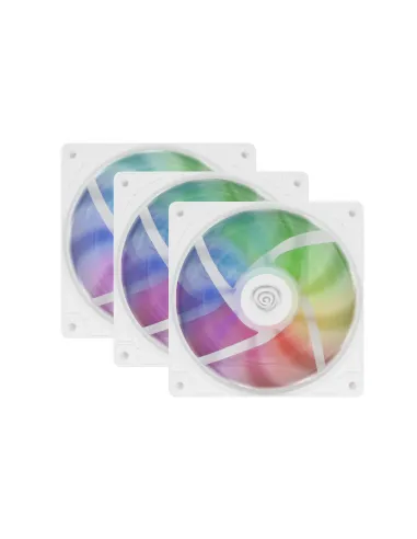 GENESIS Oxal 120 ARGB Carcasa del ordenador Ventilador 12 cm Blanco