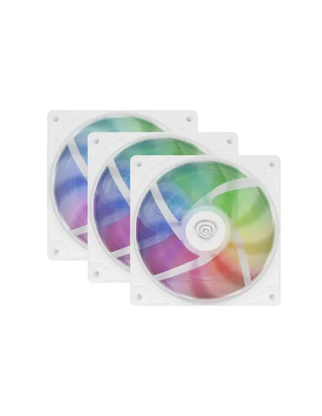 GENESIS Oxal 120 ARGB Carcasa del ordenador Ventilador 12 cm Blanco