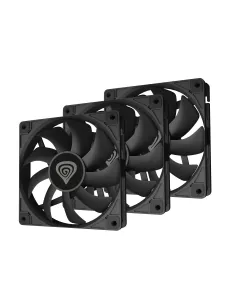 GENESIS Oxal 120 Carcasa del ordenador Ventilador 12 cm Negro 3 pieza(s) 2