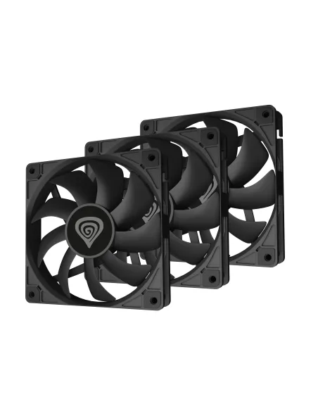 GENESIS Oxal 120 Carcasa del ordenador Ventilador 12 cm Negro 3 pieza(s) GENESIS Oxal 120 Carcasa del ordenador Ventilador 12 cm Negro 3 pieza(s)