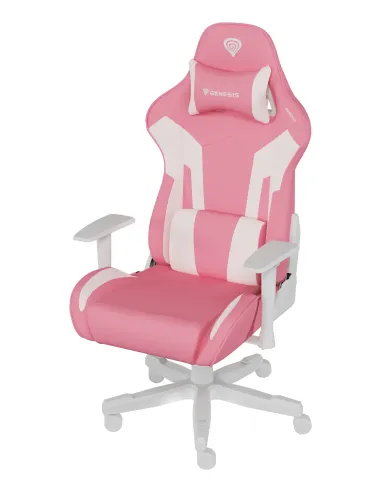 GENESIS Nitro 710 Silla para videojuegos de PC Asiento inflable Blanco