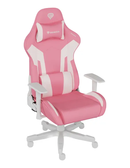 GENESIS Nitro 710 Silla para videojuegos de PC Asiento inflable Blanco