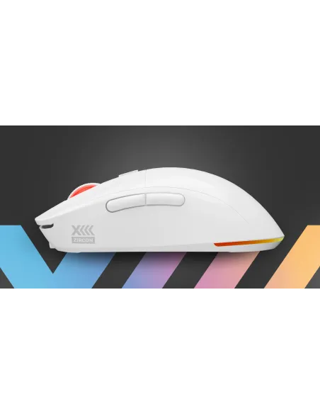 GENESIS Zircon XIII ratón Juego Ambidextro RF Wireless + USB Type-C Óptico 26000 DPI