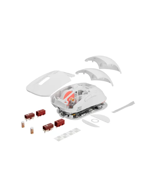 GENESIS Zircon XIII ratón Juego Ambidextro RF Wireless + USB Type-C Óptico 26000 DPI