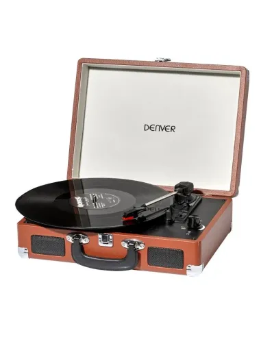 Denver VPL-120 Tocadiscos USB Marron