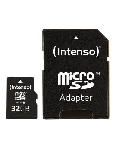 Intenso 3413480 Micro SD clase 10 32GB c/adapt