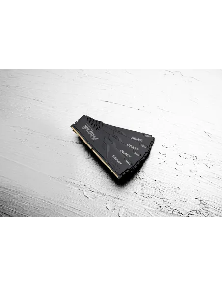 Kingston Technology FURY Beast 32GB 3200MT s DDR4 CL16 DIMM (Kit de 2) 1Gx8 Black