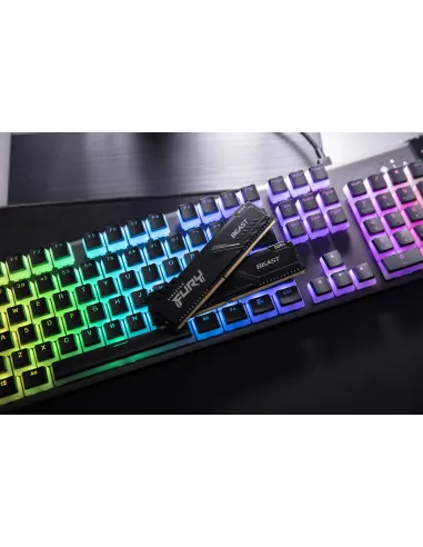 Kingston Technology FURY Beast 32GB 3200MT s DDR4 CL16 DIMM (Kit de 2) 1Gx8 Black