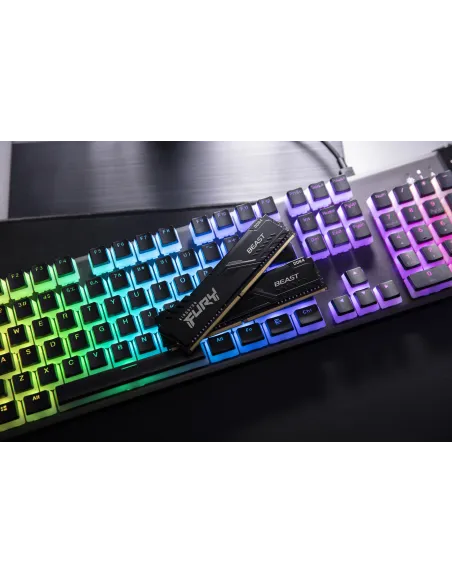 Kingston Technology FURY Beast 32GB 3200MT s DDR4 CL16 DIMM (Kit de 2) 1Gx8 Black