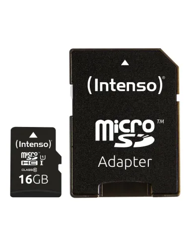 Intenso 3423470 Micro SD UHS-I Premium 16GB c/adap