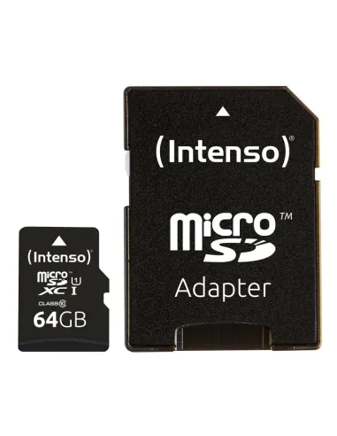 Intenso 3423490 Micro SD UHS-I Premium 64GB c/adap