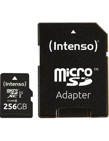 Intenso 3423492 Micro SD UHS-I Premium 256G c/adap - comprar Intenso 3423492 Micro SD UHS-I Premium 256G c/adap