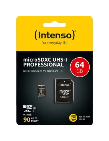 Intenso 3433490 Micro SD UHS-I profesiona 64GB