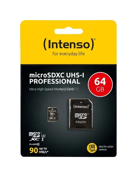 Intenso 3433490 Micro SD UHS-I profesiona 64GB