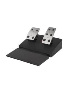 GENESIS Seaborg 400 Negro, Plata USB Volante + Pedales Nintendo Switch, PC, PlayStation 4, Playstation 3, Xbox 360, Xbox One, 2